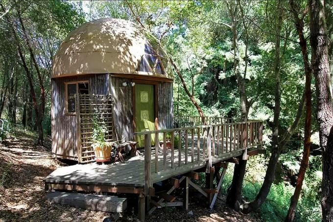 Mushroom Dome Cabin 1