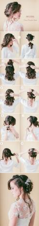 Curly Updo Урок за дълга коса