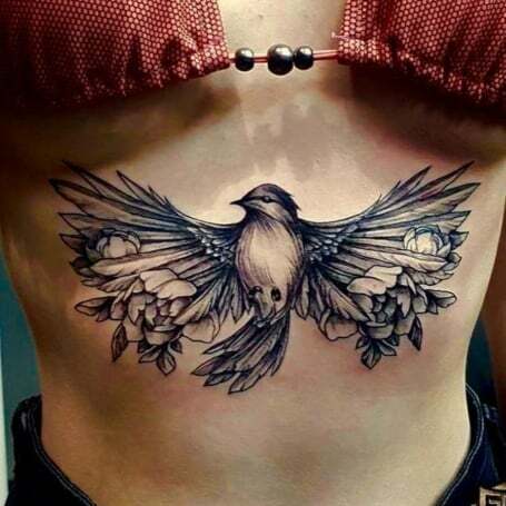 Tetovanie vtáčieho žalúdka