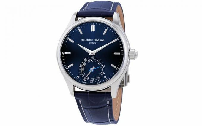 Horologické chytré hodinky s modrým ciferníkem pro muže