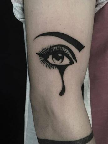 Tetovanie s plačúcimi očami