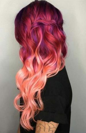 Mermaid Red Ombre Mati