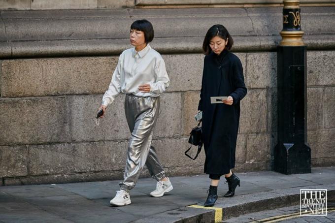 שבוע האופנה בלונדון קיץ אביב 2019 בסגנון רחוב (69 מתוך 37)