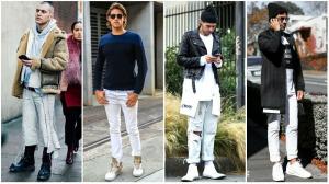 Co nosit s bílými džíny