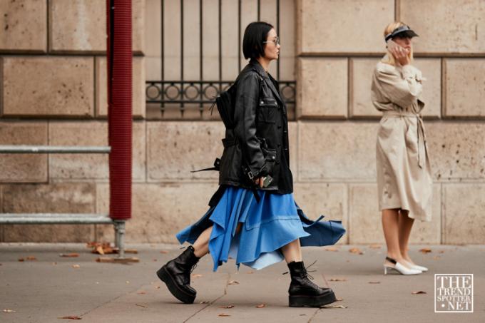 Street Style Paris Fashion Week Wiosna Lato 2019 (181 Z 13)