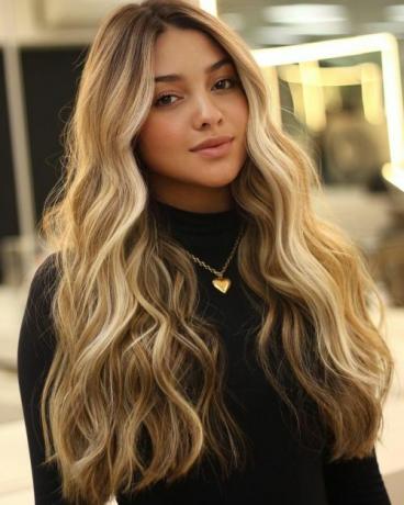 Honey and Butter Blonde Highlights