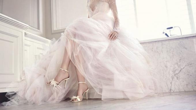 Esküvői alacsony sarkú cipő