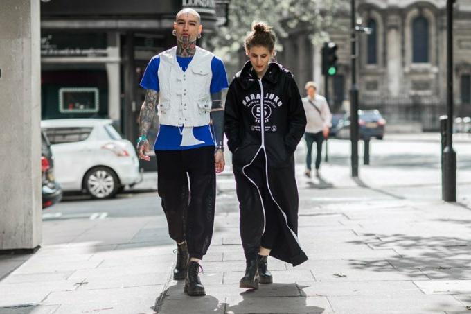 Milan Pakaian Pria Musim Semi Musim Panas Gaya Jalan