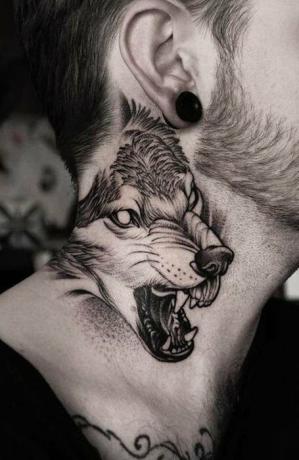 Татуировка на вълк