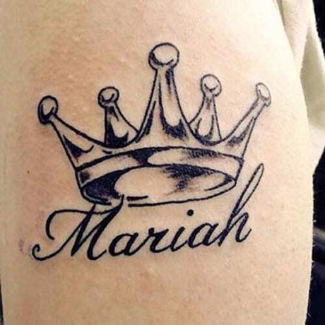 Tetovanie mena koruny
