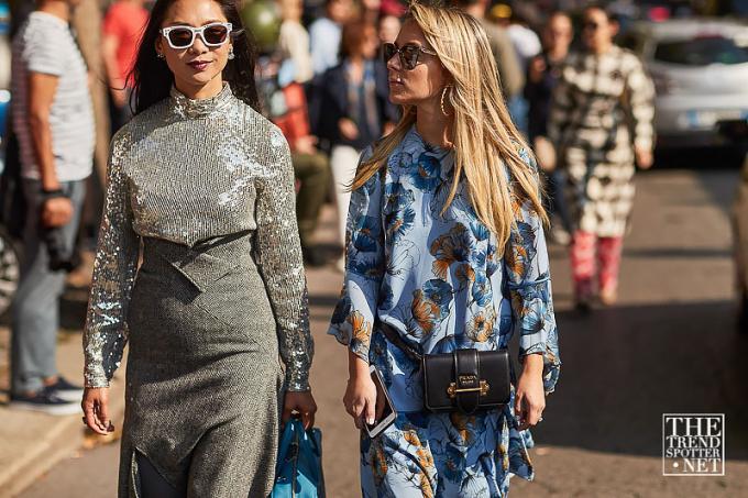 Street Style Milan Fashion Week jar leto 2018