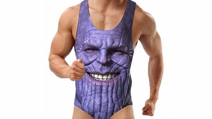 Jednodielne pánske plavky Thanos