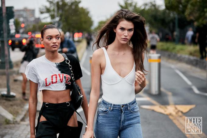 New York Fashion Week vårsommar 2019 Street Style (86 av 208)