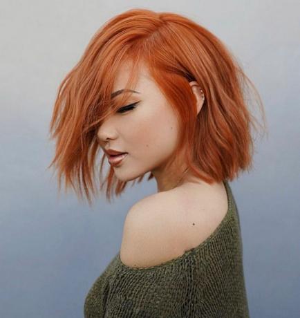 Meilleures couleurs de cheveux d'automne rouges