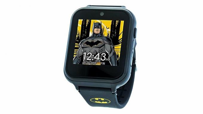 Relógio Dc Comics Touch Screen com pulseira de silicone