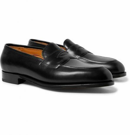 Piccadilly Penny Loafers i skinn