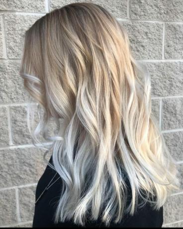 Icy Blonde Ombre