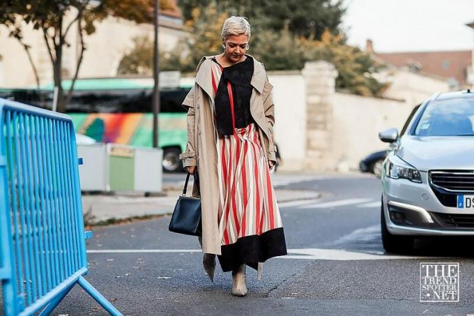 Paris Fashion Week Wiosna Lato 2018 Street Style