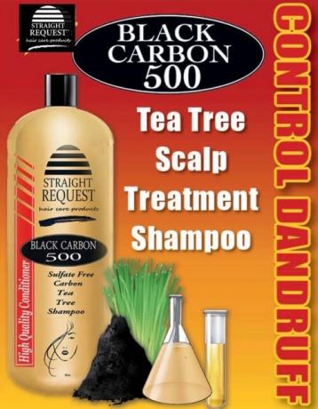 Shampoo sem sulfato para coceira no couro cabeludo com óleos essenciais