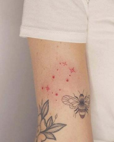 Tetovanie Bee Star