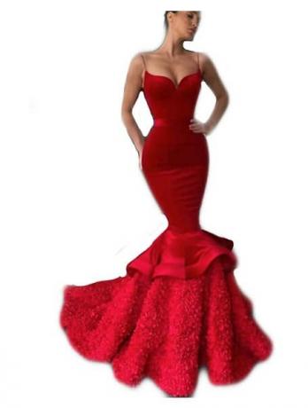 Červené zásnubné šaty: africké šaty na svadobnú hostinu: africké oblečenie pre ženy: večerné šaty: plesové šaty: vianočné šaty: šaty domov