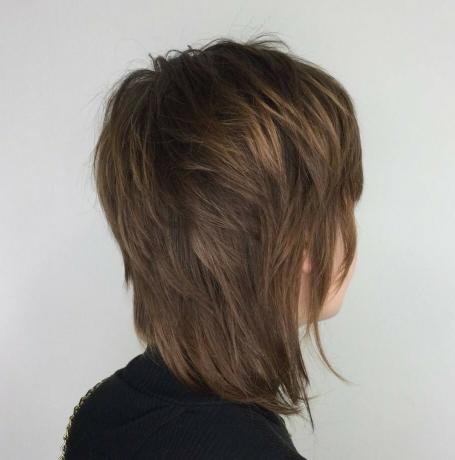 Mid-Length Shag Haircut