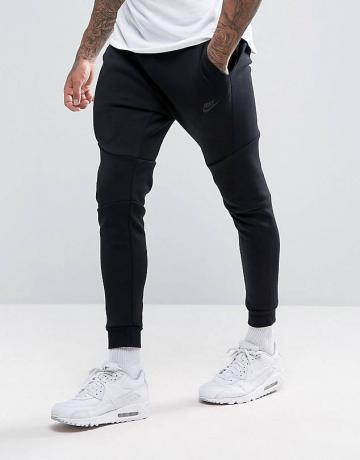 Nike Tech Fleece Slim Fit Sweatpants i svart 805162010