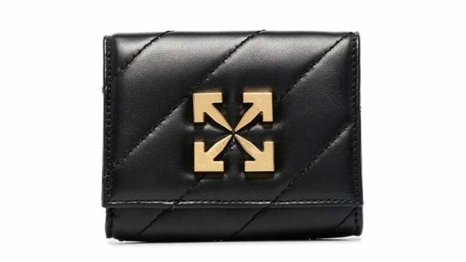 Off White Arrows Quilted Wallet