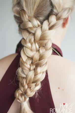 30 nádherných pletených účesov pre dlhé vlasy