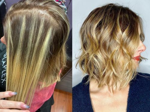 Düzensiz Saç Rengini Yeniden Renklendirme