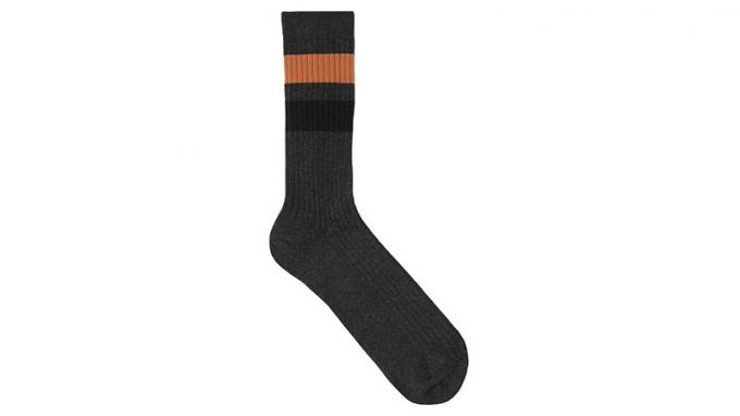 Чорапи от памучна смес Burberry на райета