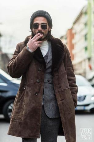 Street Style Milánska jeseň zima 2016