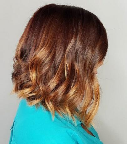 marsala y color de cabello cobre
