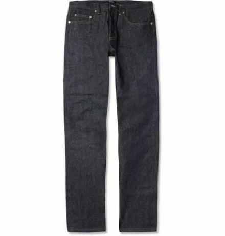 Nové štandardné suché džínsové džínsy Selvedge