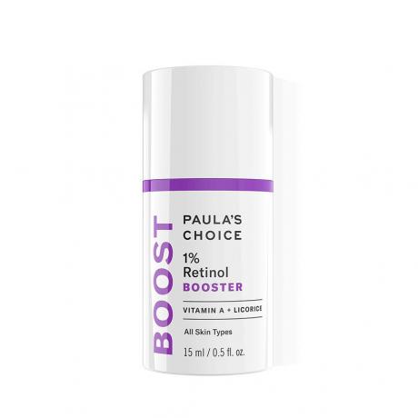 Paula's Choice Boost 1% Retinol Booster, vitamina A y suero de regaliz para líneas finas y arrugas, copia de 0.5 onzas