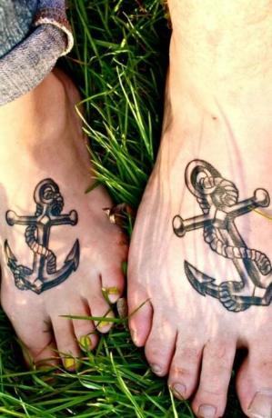 Kotevní párové tetování2