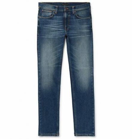 Jeans in denim elasticizzato organico affusolato slim fit Lean Dean