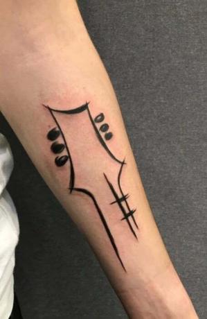 Egyszerű zenei tetoválások (1)