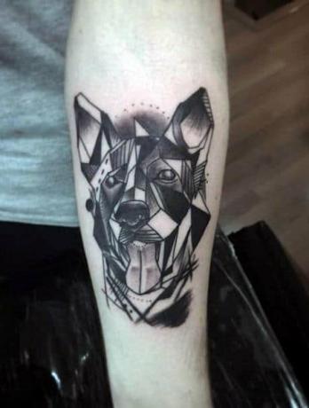 Psie tetovanie