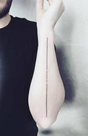 Jednoduché tetovanie