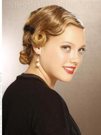 Dito Wave Glamour Vintage Prom Updo