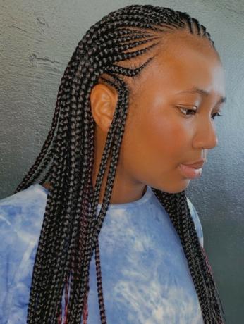 Tribal Feed-In Hairstyle