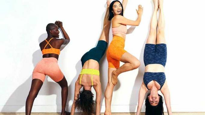 Beste yogashorts voor dames