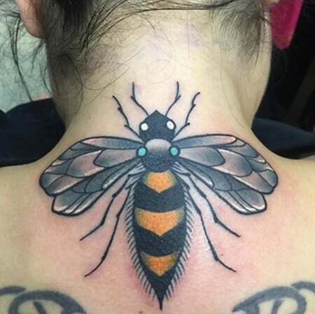Tetovanie Bee Back