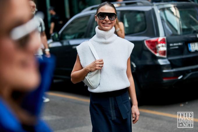 Εβδομάδα Μόδας στο Μιλάνο Άνοιξη Καλοκαίρι 2019 Street Style (81 Από 137)