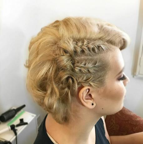 Trenza lateral simple