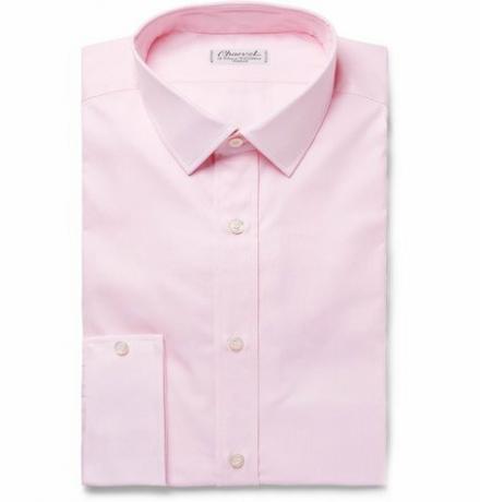 Charvetin vaaleanpunainen paita