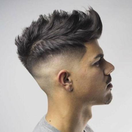 Fade With Spiky Top